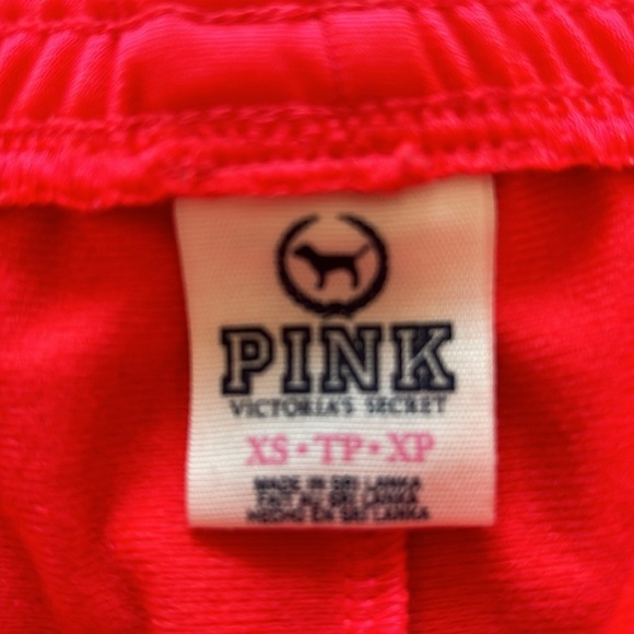 2/$30 Victoria’s Secret PINK Track Pants (Pink w/black stripe) Size XS•TP•XP - Picture 7 of 8